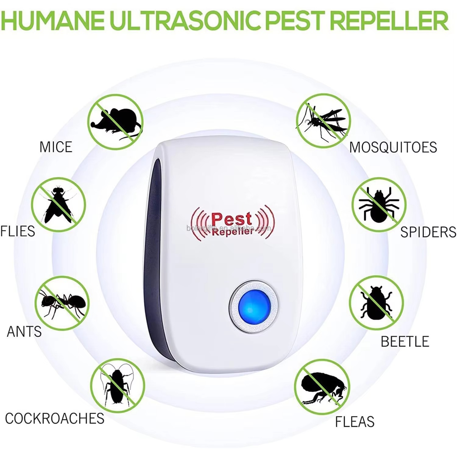 Ultrasonic Pest Repeller Machine – ইঁদুর ও তেলাপোকা তাড়ানোর স্মার্ট সমাধান - Image 3
