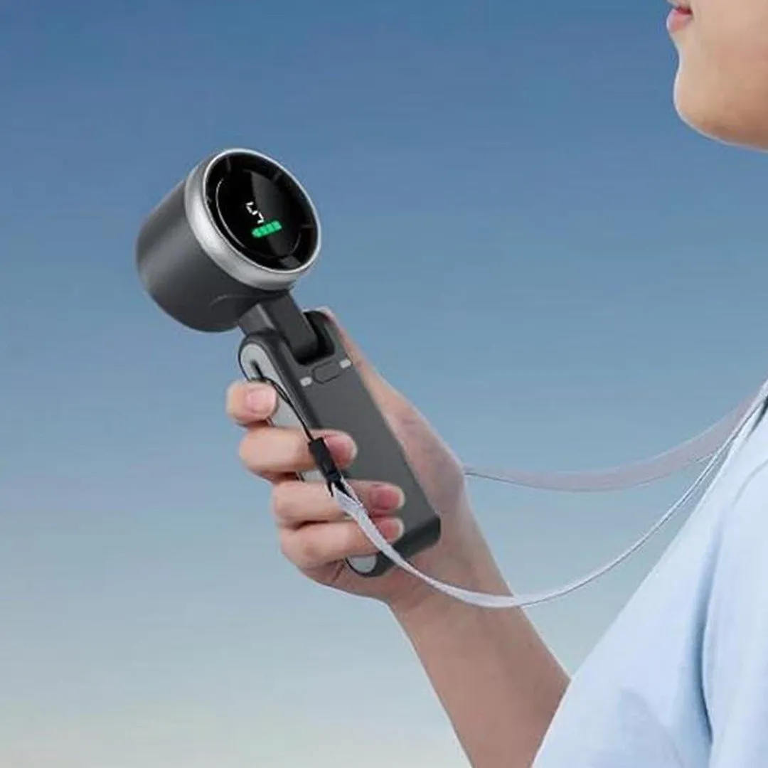 Rechargeable Mini Smart Turbo Fan - Image 6